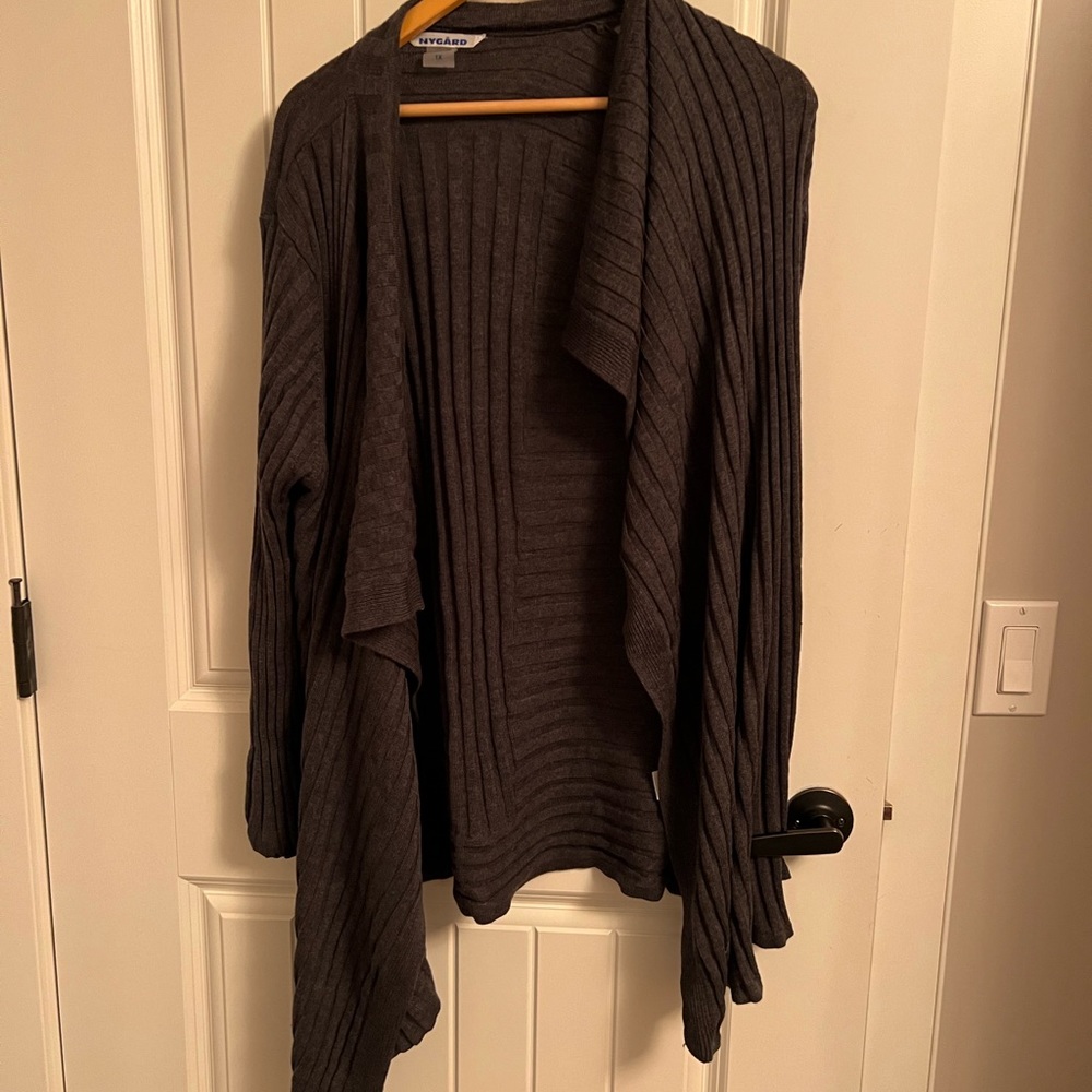 Grey sweater long